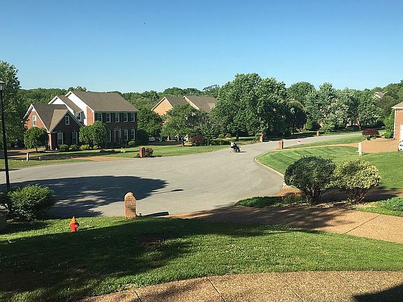 Cul de sac view from entry