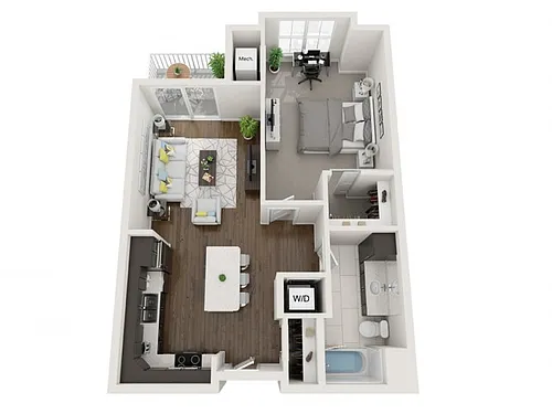 Floor plan B1