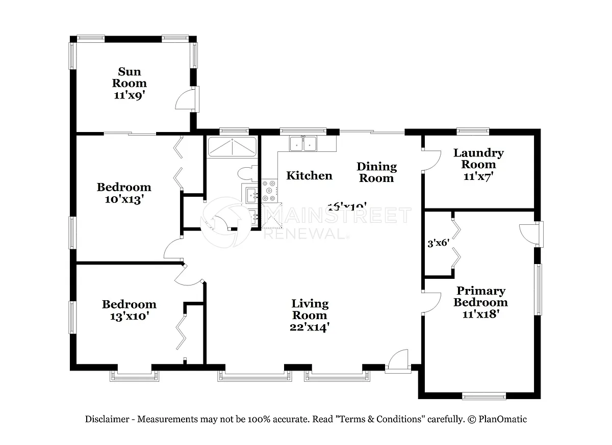 Floor Plan - 35849 Dawn Dr