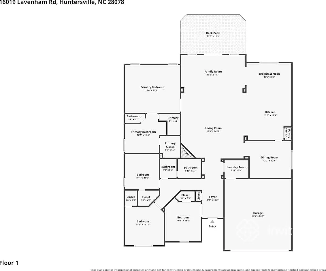16019 Lavenham Rd Huntersville, NC 28078 — Photo 2