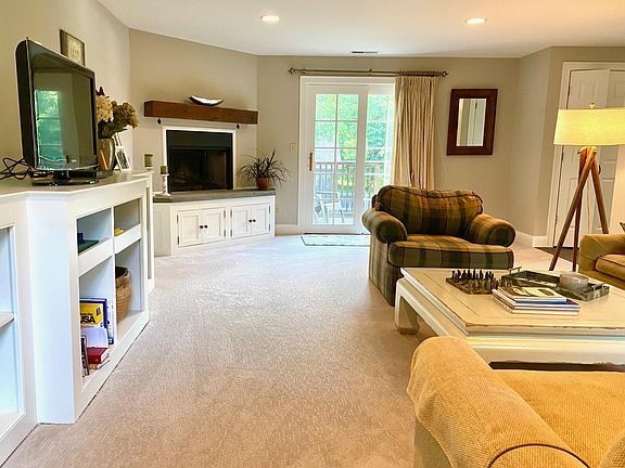 Living Room with Fireplace