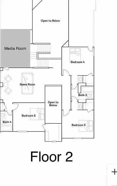 5 bed, 5.0 bath, 3357 sqft, $3,599 — Photo 3