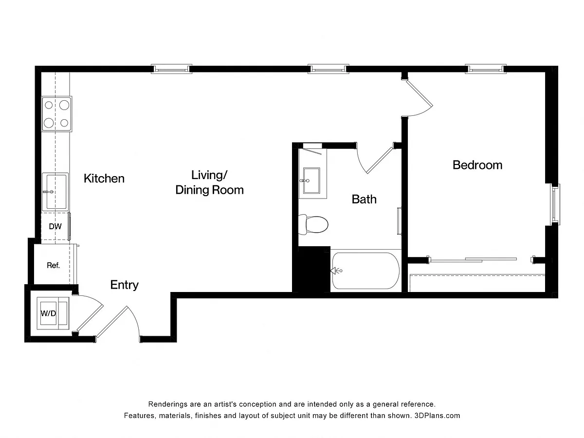 Floor plan B3