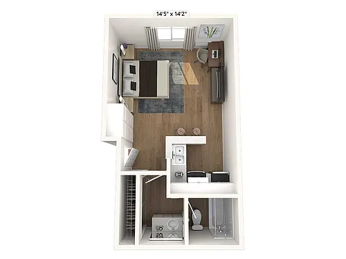 Floor plan 405