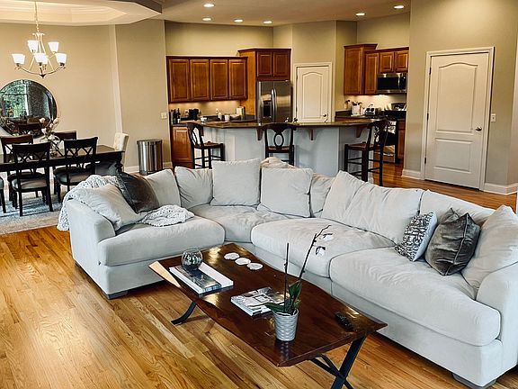 10 foot expansive ceilings. Walk-in pantry and large walk-in closet for additional storage. There is plenty of extra closet space on all three levels as we finished out a previously designed elevator shaft.