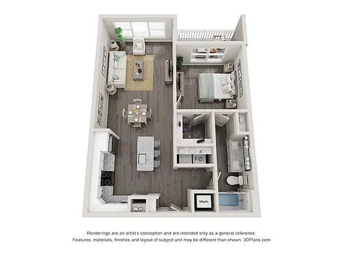 Floor plan The Jetty