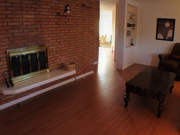 Gas fireplace living room