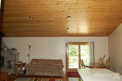 Impressive cathedral wood ceilings