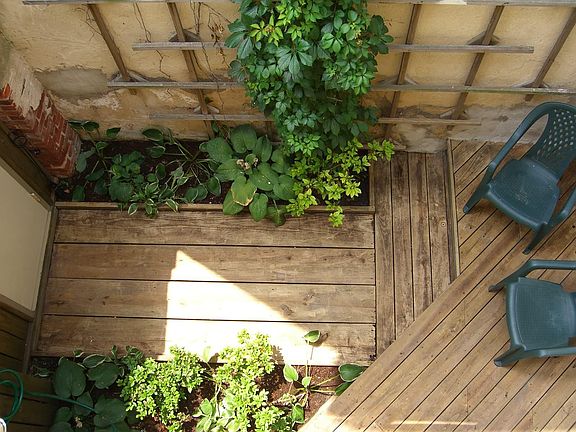 Garden Entry from 2nd fl window