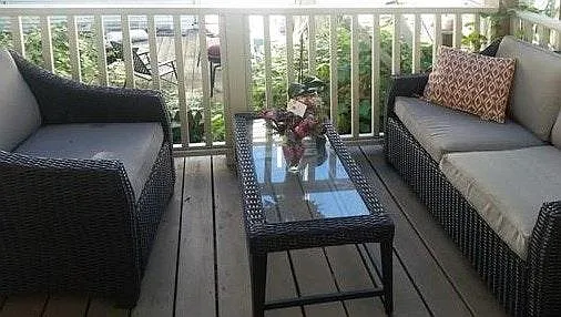 Private patio