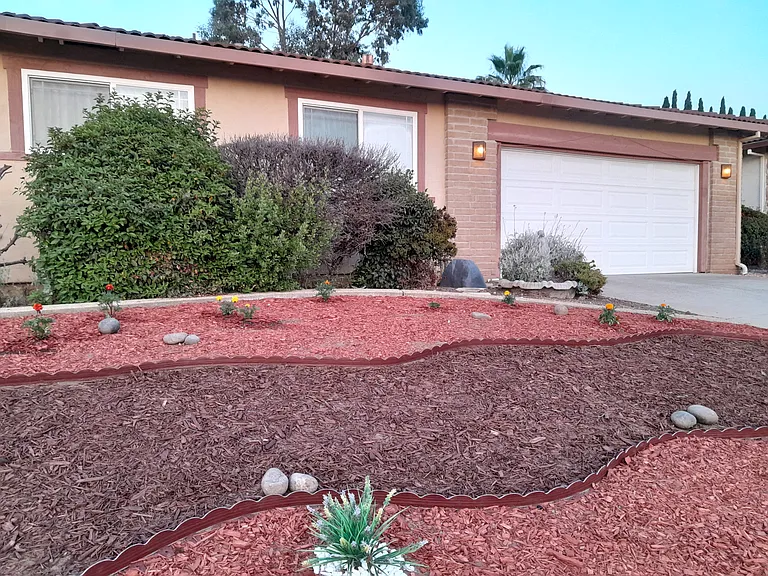Attached 2-car garage
