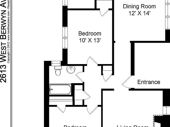 2nd image of 2615 W Berwyn Ave APT 1A