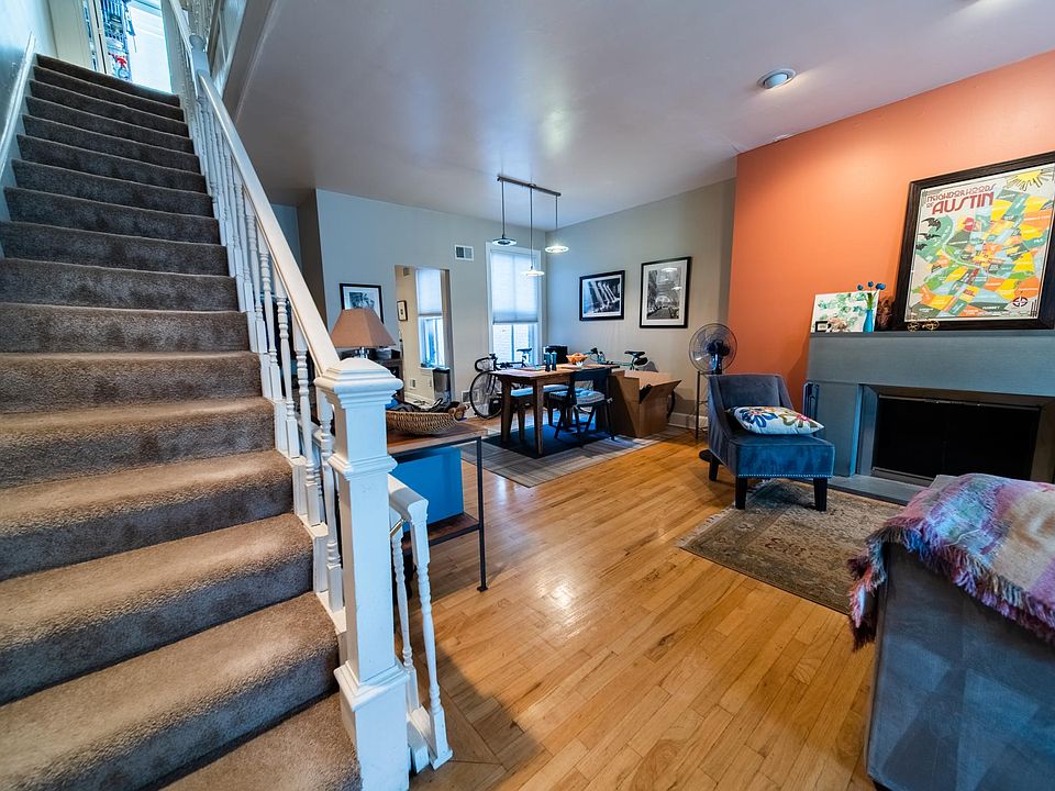 First floor staircase to second floor.