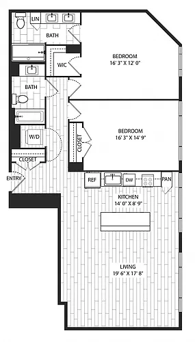 Floor plan Ponderosa