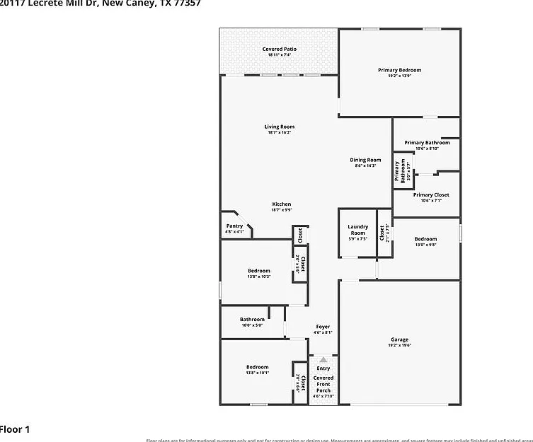 4 bed, 2.0 bath, 1895 sqft, $1,895 — Photo 2