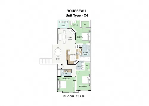 Floor plan C4