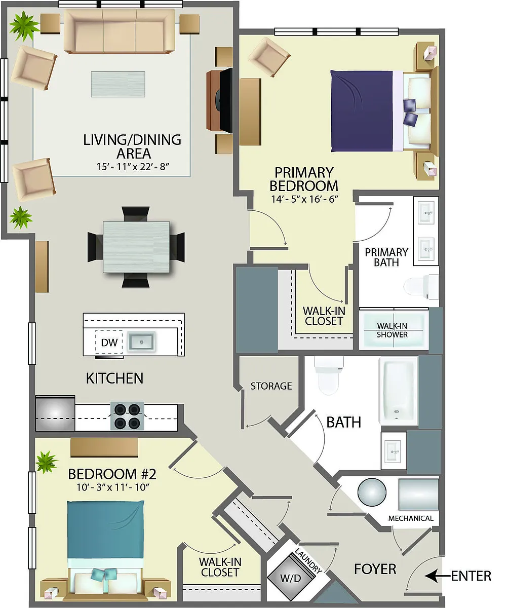 Floor plan E2