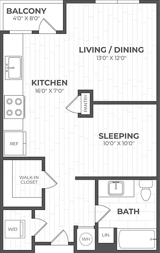 Floor plan Studio-EI