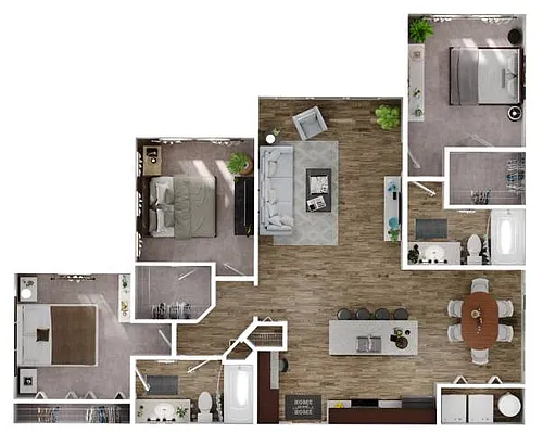 Floor plan Driftwood