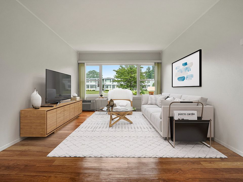 Living room - from dining room view with essential furniture, and decor ( VS )1