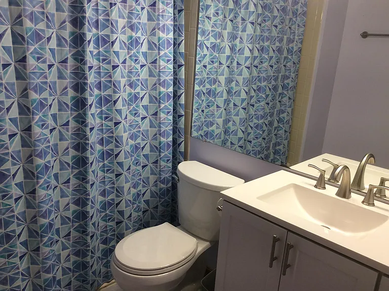 Second bathroom with shower