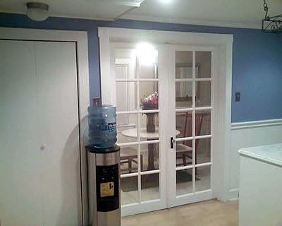 French Doors to Dining Room