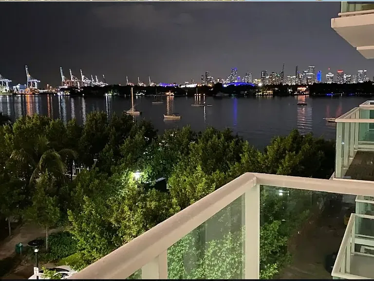 Balcony night view