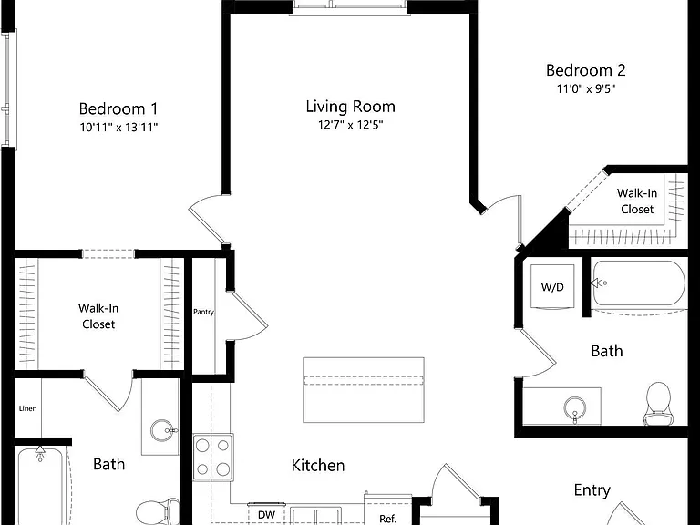 Rainier (D3) floor plan Prose Southcenter