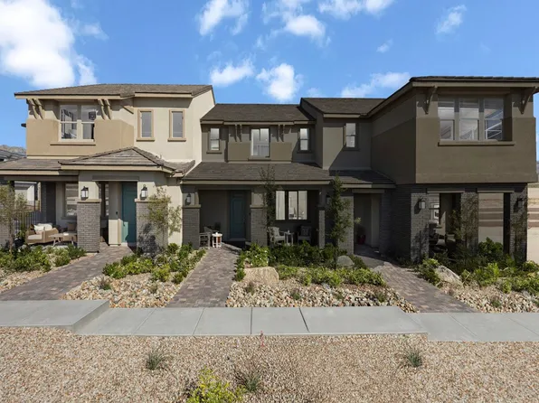 Plan 1809 End Unit Modeled Plan, Groves at Caldwell Park at Summerlin