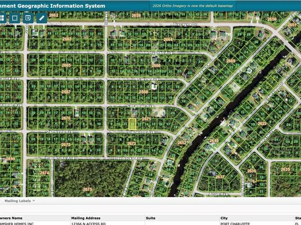 14112 GAILWOOD AVENUE LOT 12, PORT CHARLOTTE, FL 33953