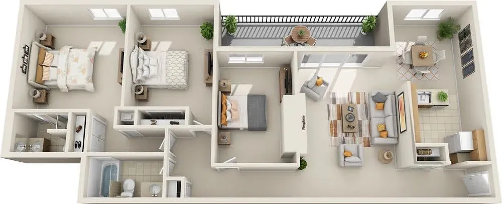 Floor plan C2