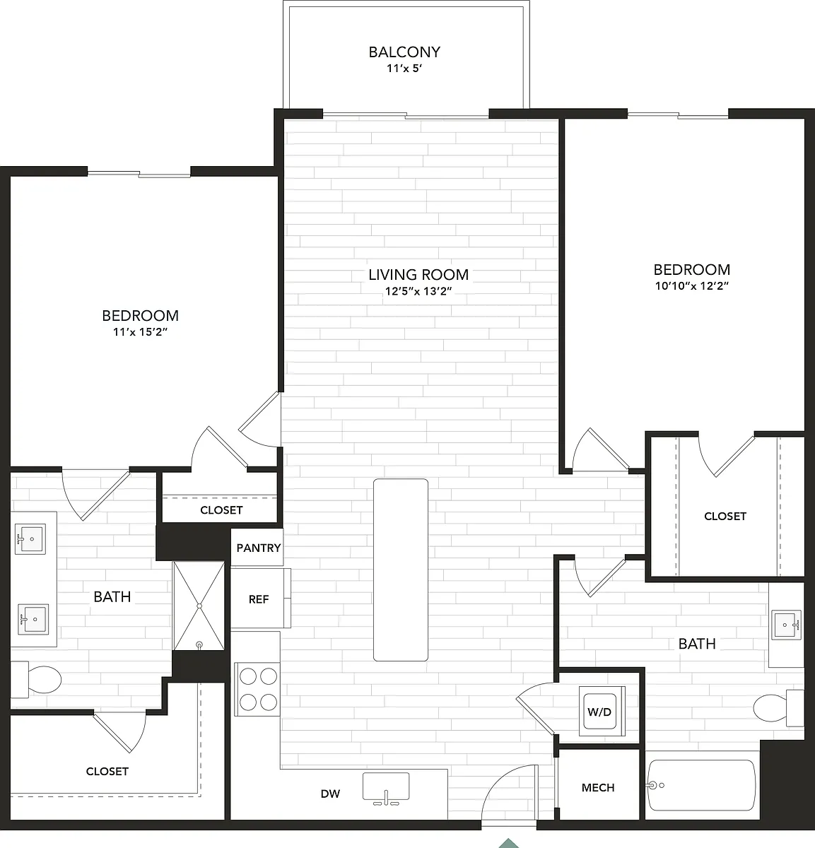 Floor plan B2