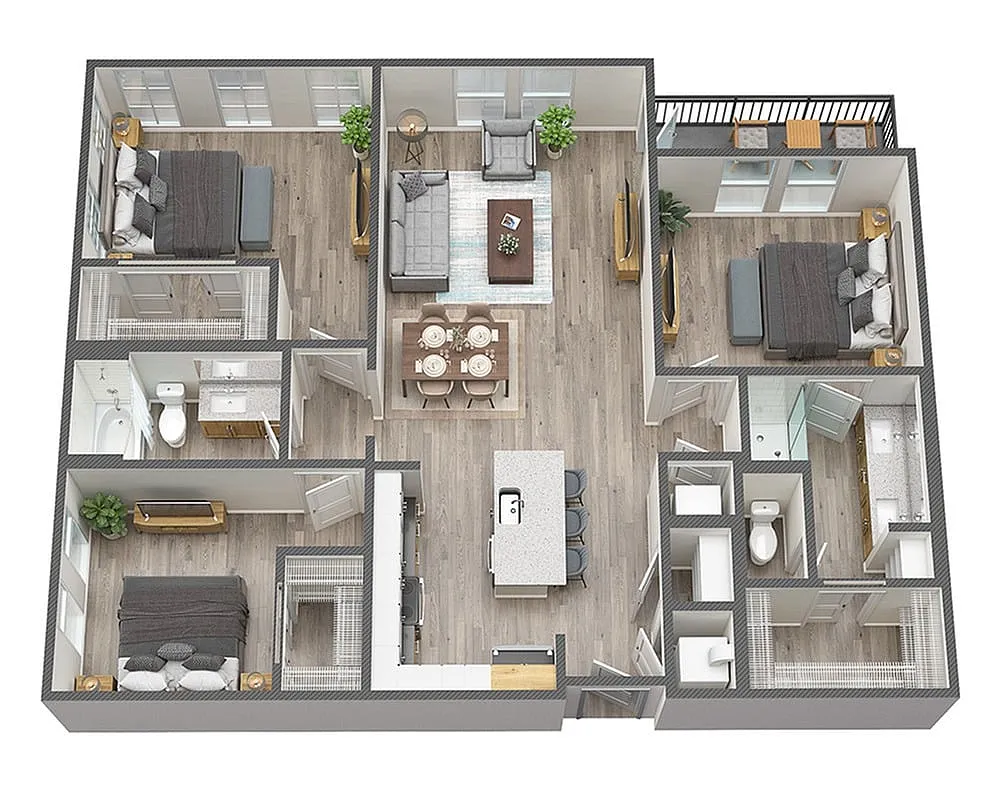 Floor plan Monument (C1)