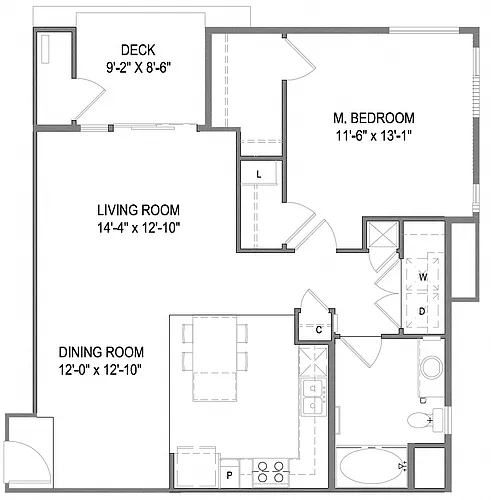 Floor plan Katerini E