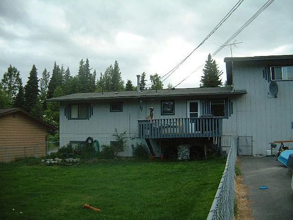 Large fenced back yard