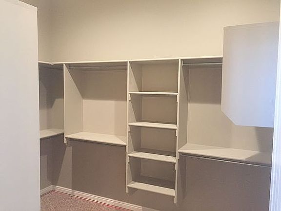 Master walk in closet