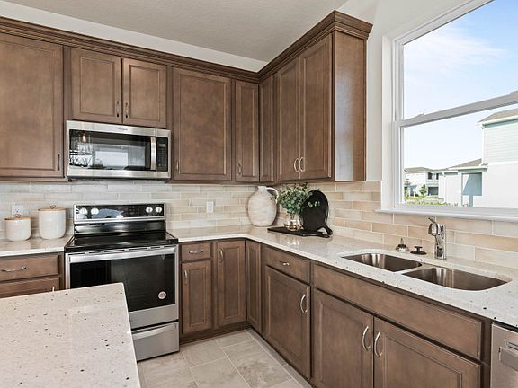 Kitchen with natural light
