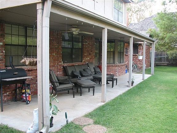 Covered patio