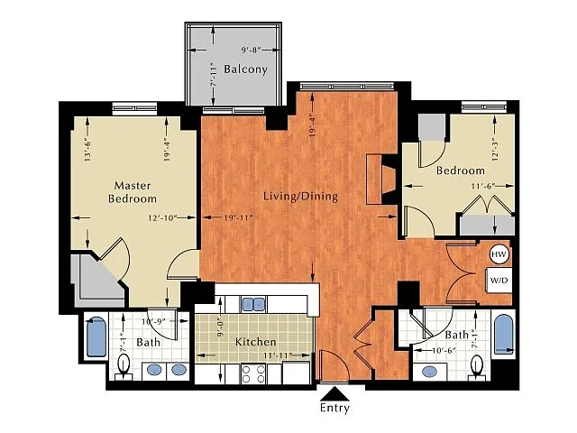Floor plan B1