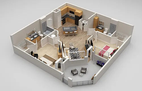 Floor plan Waldron