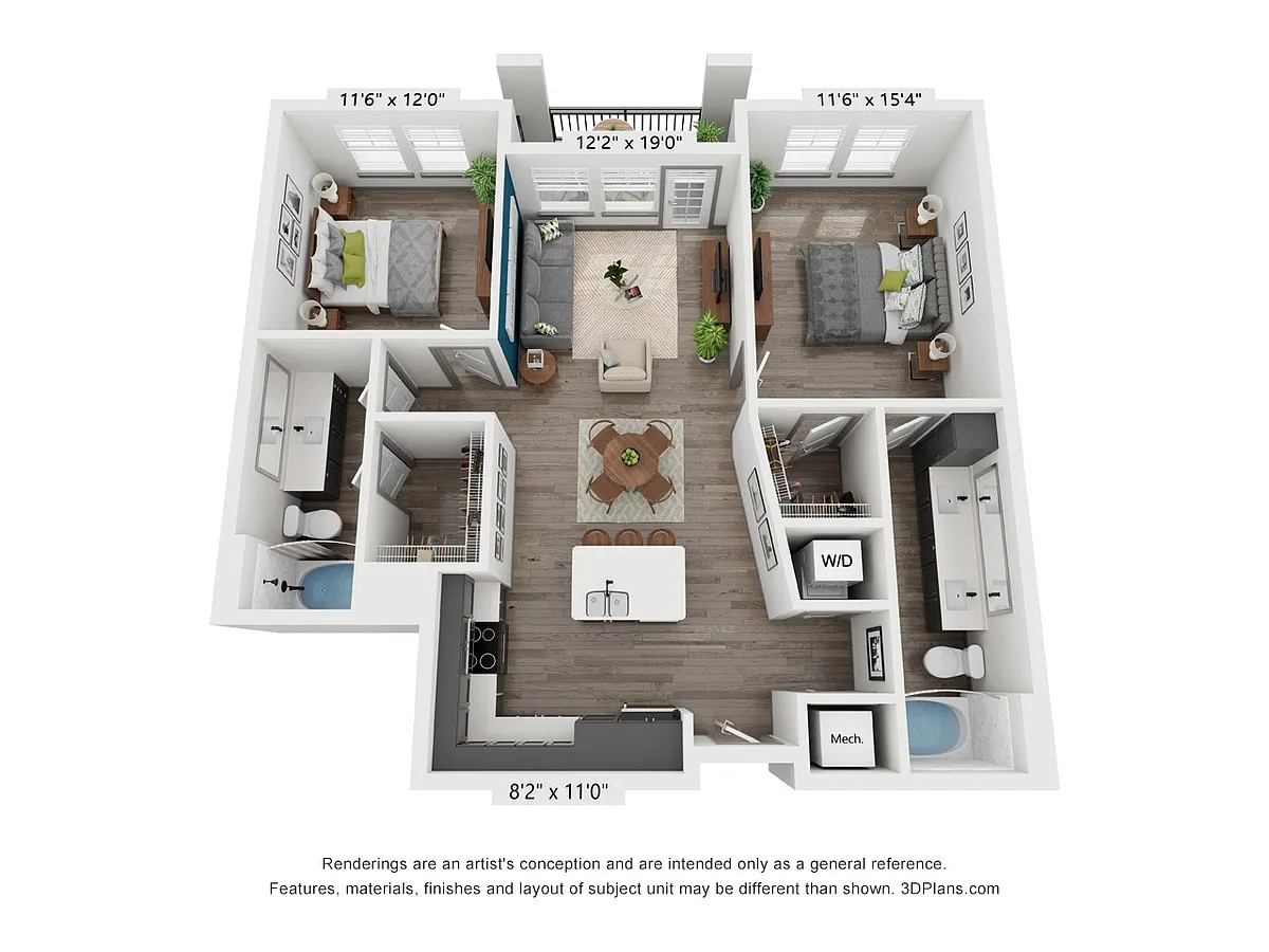 Floor plan B4