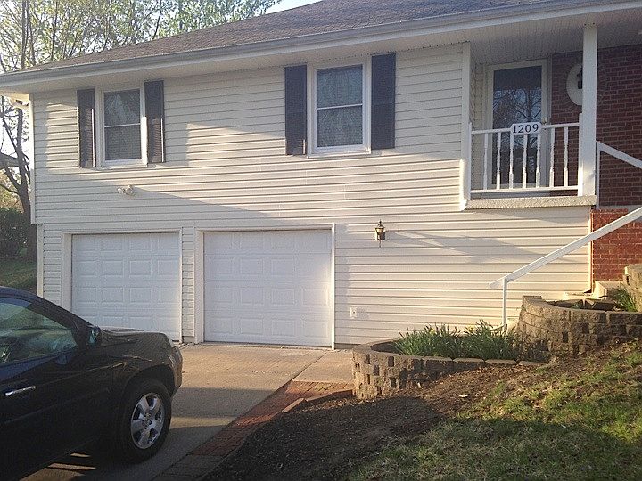 Two car garage