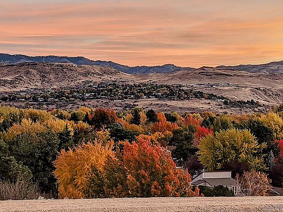 View of Boise foothills