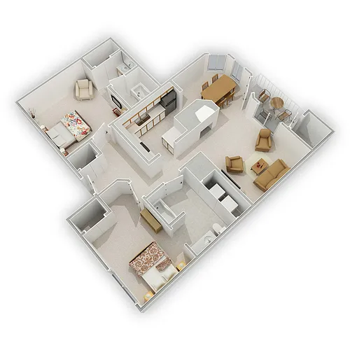 Floor plan The Buckingham