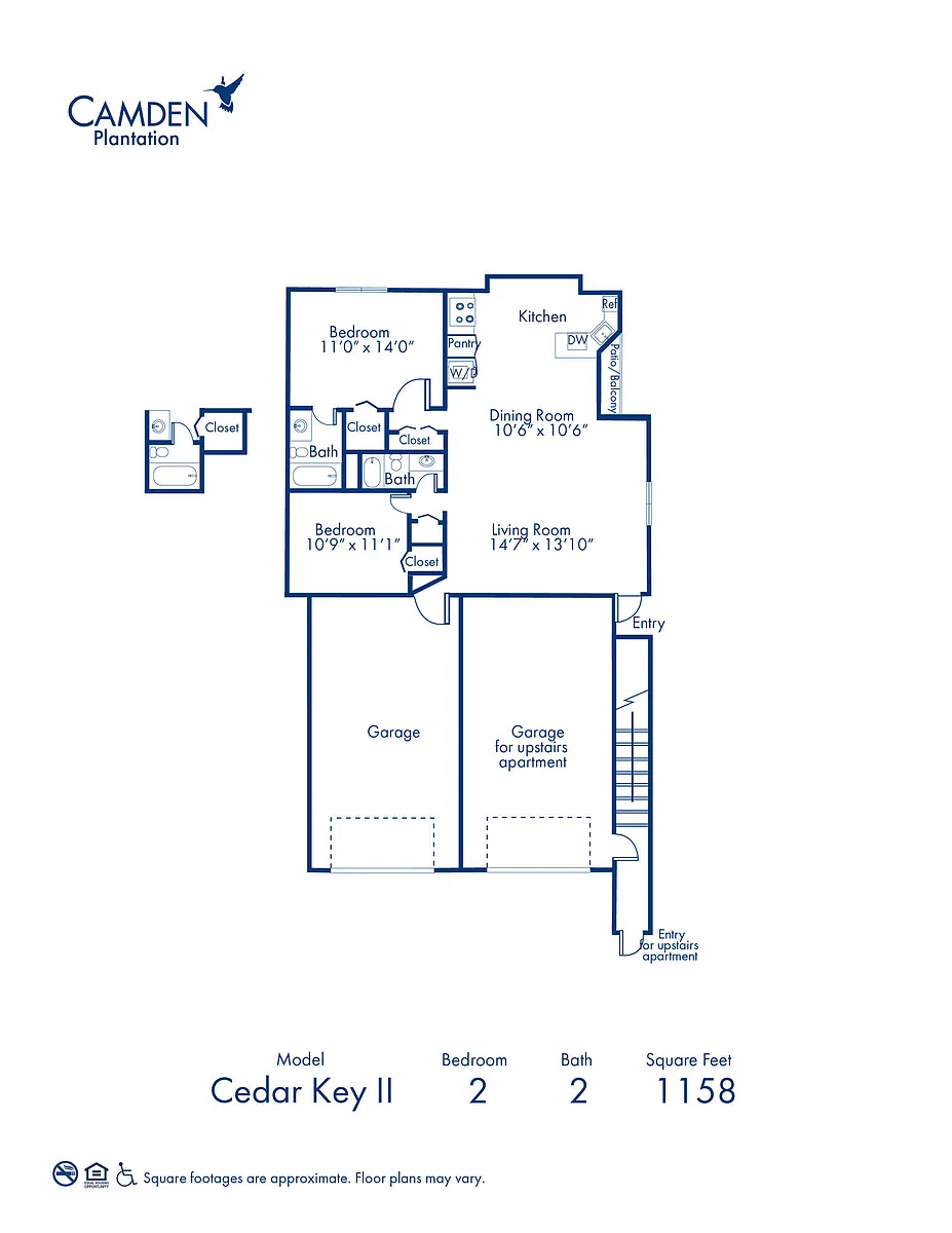 Floor plan Cedar Key II