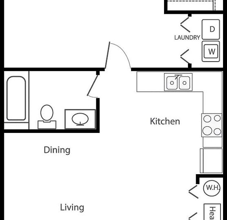 2nd image of 900 Flat Creek Village Dr #302