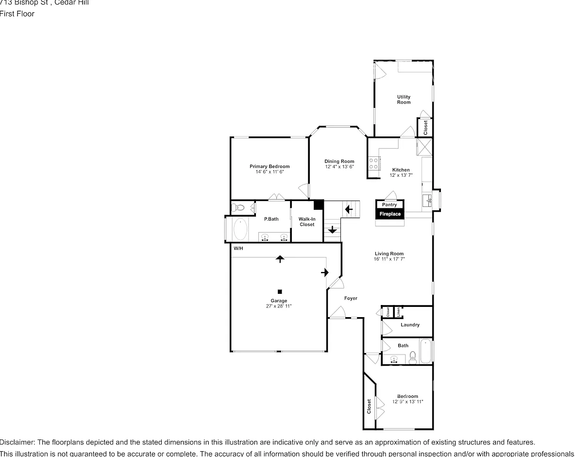 713 Bishop St Cedar Hill, TX 75104 — Photo 2