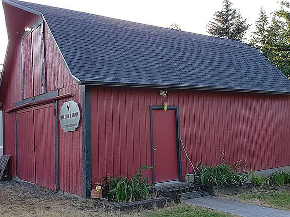 East Side of Barn