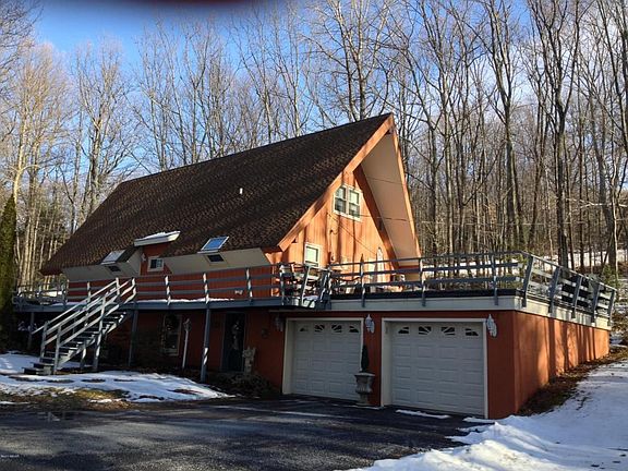 garage and deck