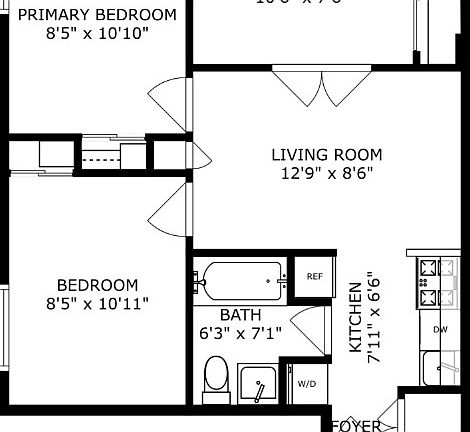 2nd image of 459 W 50th St APT 2W